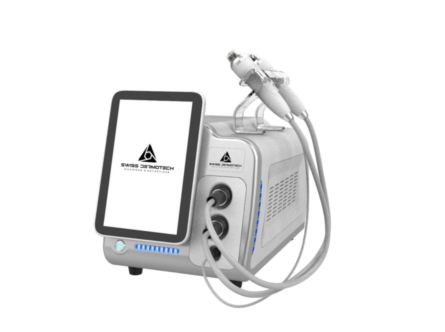 machine microneedling + rf